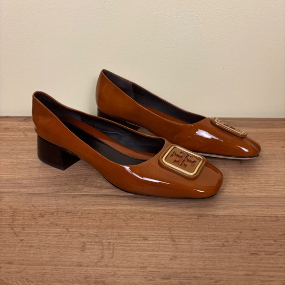 Tory Burch Shoes - TORY BURCH Georgia Pump Women Size 9 Cuoio Orange Brown Casual Formal Office